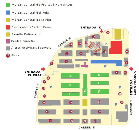 Plano de Mercabarna